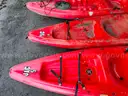 Lot of (4) 2015 Perception Red Carolina KAYAKs