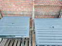 2 sets of Patio Tables and Chairs