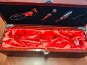 Rosewood Wine box with tools