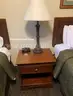 Large lot of hotel furniture in good used condition. Includes sofas, dressers, chairs, desks, and more!