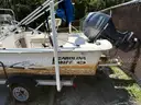 2017 Carolina Skiff with Trailer and Yamaha 60HP Motor