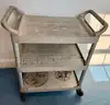 3-Shelf Utility Cart- Plastic