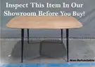 Onsite, Buy Now- Modern Dining Table -Non Refundable