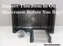 Onsite, Buy NowLQS 28&#x22; W x 18&#x22; L Granite Stone Single Bowl Undermount Kitchen Sink with Accessories-Non Refundable
