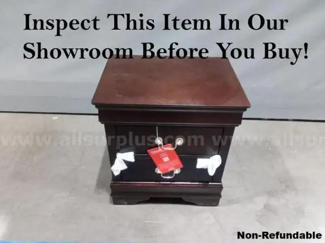 Onsite, Buy Now-Daleyza 2-drawer Nightstand-Non Refundable
