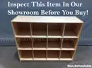 Onsite, Buy Now-12 Compartment Birch Plywood Cubby -Non Refundable