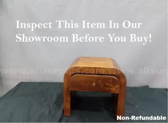 Onsite, Buy Now -Aviance Solid Wood Nightstand -Non Refundable