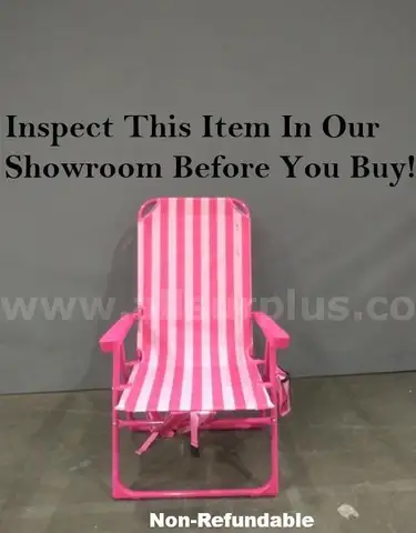 Onsite, Buy Now-Backpack Beach Chair, 6-Positions Reclining Folding Beach Chair -Non Refundable