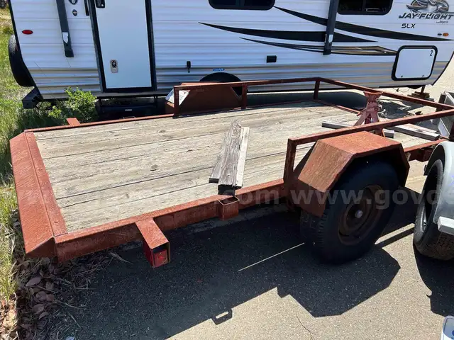 10.5ft x 5ft Flatbed Trailer