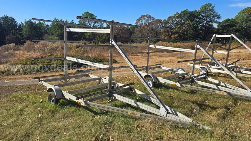 Aluminum 8 Canoe/Kayak Trailer