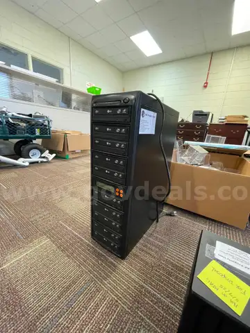 LG 10-Target DVD/CD Disc Duplicator Tower