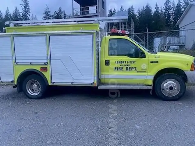 2000 Ford F-550 Super Duty Ford Rescue Truck - V-8 7.3 L Turbo Diesel