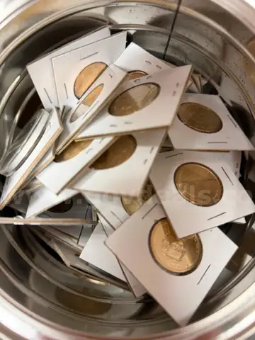 85 individual Gold 1$ Coins