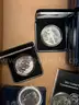 44 Individual Silver Coins (35 1ozt .999 & 9 90% silver coins)