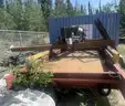 CNC Oxyacetylene cutting table. Parts missing