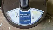 Hampton Bay Propane Standing Patio Heater