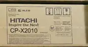 Lot of 2 Hitachi CP-X2010 LCD Projectors - 2200 ANSI Lumens, XGA, 1024x768, 500:1, USB, Remote Control