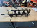 AUGER BITS THAT FIT A STIHL 130. 6&#x22; BIT AND A 8&#x22; BIT