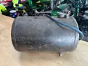 PORTABLE AIR TANK. SIZE UNKOWN. LENSE ON GAUGE BROKEN. STILL WORKS