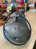 PORTABLE AIR TANK. SIZE UNKOWN. LENSE ON GAUGE BROKEN. STILL WORKS