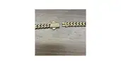 10K Yellow Gold Neck Chain and One Diamond Pendant
