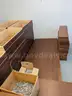 Walnut shelving w/ hardware used in library setting
