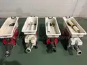 4 Lobster tennis ball machines