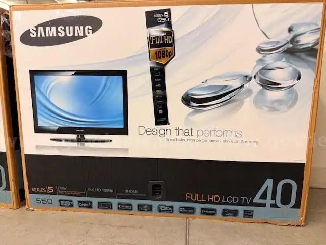 (2)  Samsung TVs