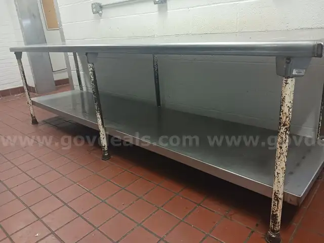 Stainless Steel Prep Table