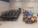 Lot of Student Desks and Chairs