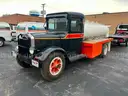 1933 white tanker truck