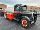 1933 white tanker truck