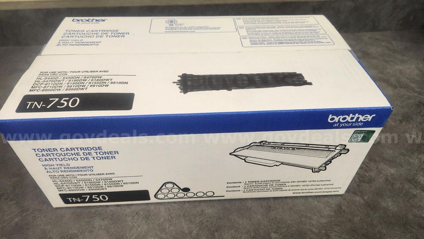 NEW Brother TN-750 Toner Cartridge | AllSurplus