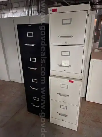 Lot of Approx. (18) Various Size File Cabinets