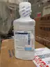 Lot of (1) Cases Sterile Water and (5 Cases) (12 Bottles) Sodium Chloride