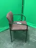 Lot of (2) Metal Framed Chairs with Arms
