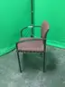 Lot of (2) Metal Framed Chairs with Arms