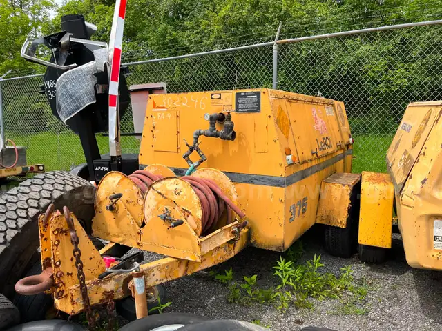 Leroicentaur Q375DJE Compressor Trailer Mounted cfm