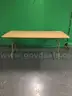 Lot of (2) Retractable Wood Tables