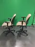 Lot of (2) Rolling Chairs with Arms