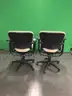 Lot of (2) Rolling Chairs with Arms