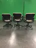 Lot of (3) Rolling Chairs with Arms