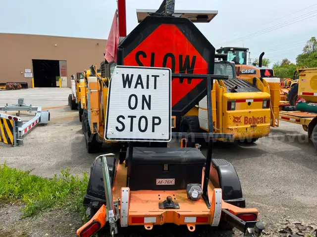 Safetytechinc AF76 Automatic Flagger- Trailered