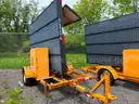 Daktronics VP1400 Message Board Trailered