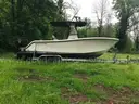 2009 McKee Craf 2400 Dual Boat  with 2009 Road King Boat Trailer
