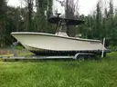 2009 McKee Craf 2400 Dual Boat  with 2009 Road King Boat Trailer