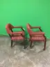 Lot of (2) Rolling Side Chairs with Arms