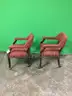 Lot of (2) Rolling Side Chairs with Arms