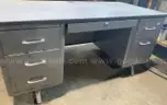 Lot of (3) Metal Desks