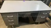 Lot of (3) Metal Desks